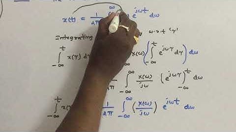 Signals & Systems - Properties of Fourier Transforms (Part - 2) - UNIT II