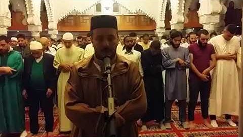 القارئ محمد حسوة الليلة 7 من رمضان 1438 من مسجد محمد السادس بفرنسا