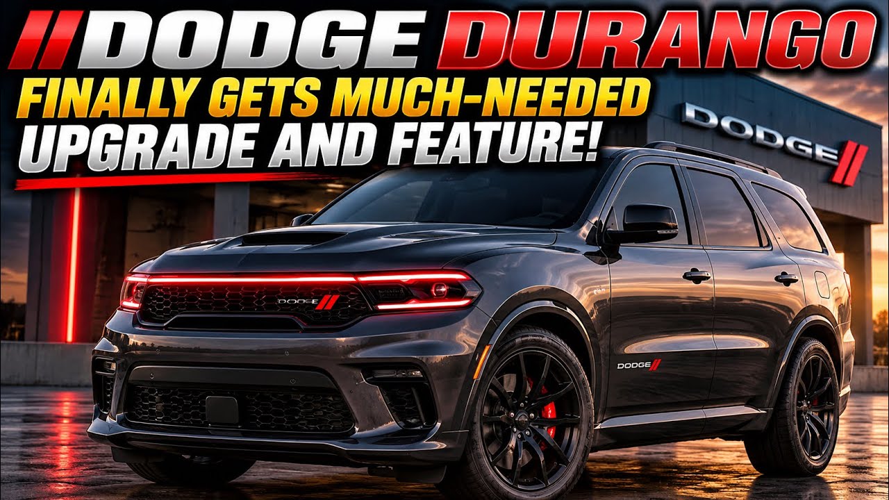 Dodge Durango Finally To Get Panoramic Sun Roof