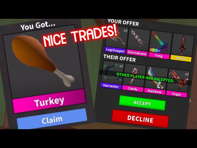 Murder Mystery 2: What Do People Trade For The New Turkey Godly