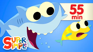 Baby Shark - featuring @FinnyTheShark  | + More Kids Songs | Super Simple Songs