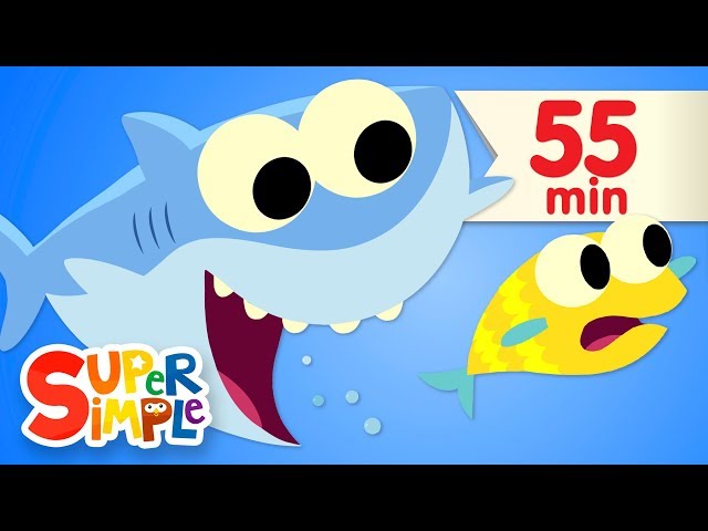 Baby Shark - featuring @FinnyTheShark  | + More Kids Songs | Super Simple Songs class=