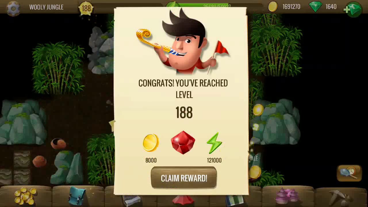 Wooly Jungle - Diggy's adventure