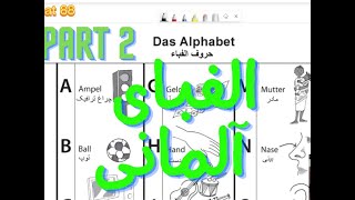 Das deutsche Alphabet -  Dari | الفبای زبان آلمانی | تشریح به زبان دری part 2