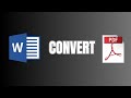 How to Convert Word to PDF Without Software 100% Free
