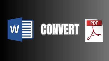 How to Convert Word to PDF Without Software 100% Free