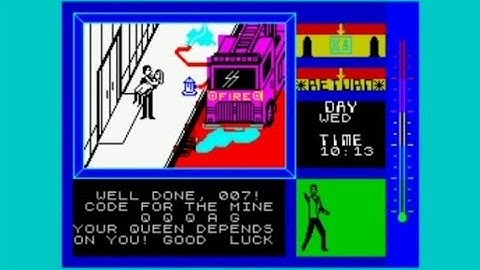 The James Bond Collection 1/5 (2016): A View To A Kill (1985) Walkthrough, ZX Spectrum