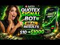 Quotex AI Signal Bot Turned $10 Into $1,000 in 7 Days (Free Download + Live Proof) 2026