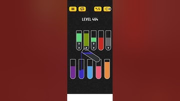 Water sort puzzle level 464