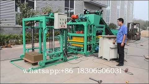 QTJ4-25D full automatic block making machine