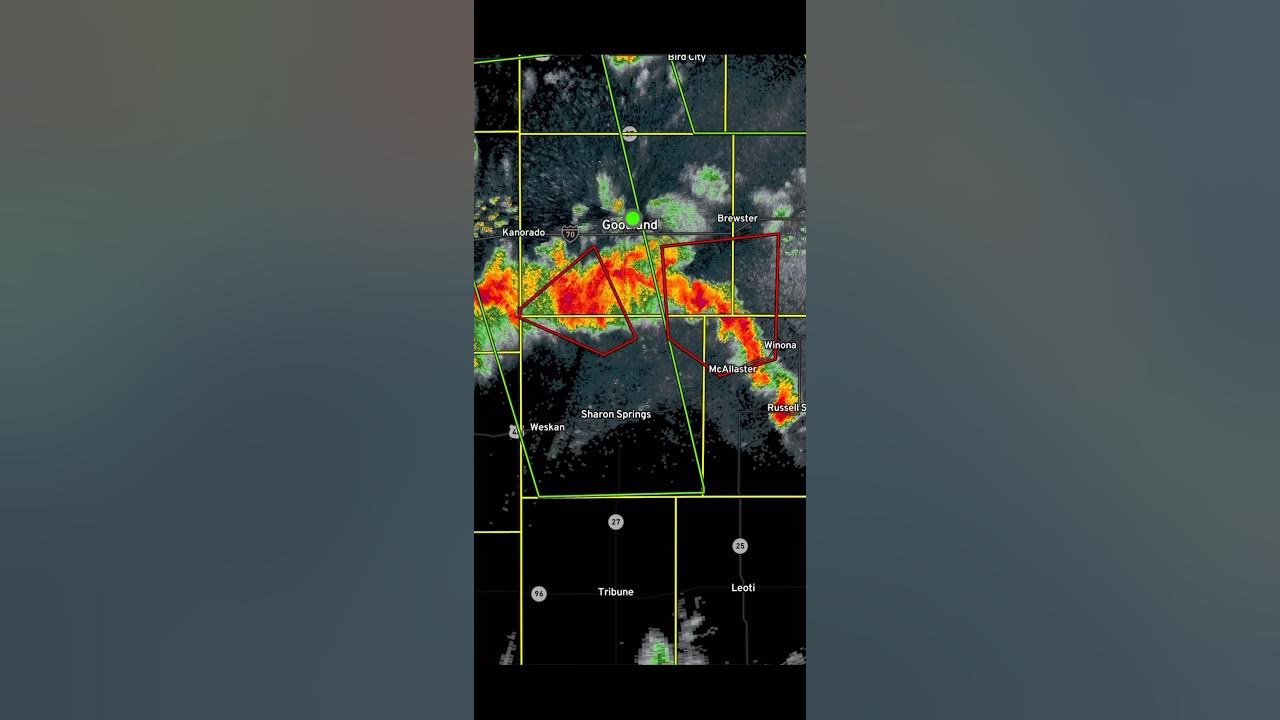 May 11th 2023 Tornado Warning (Kansas) weather tornadowarning