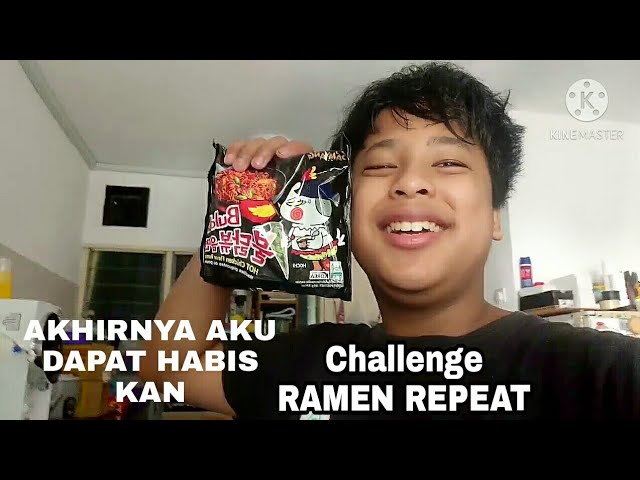 CHALLENGE RAMEN AKU REPEAT class=