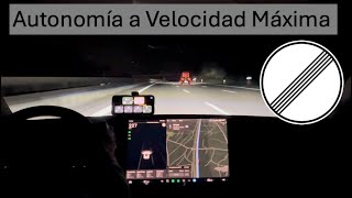 Consumo Tesla a Velocidades de 200 kmh en la Autobahn