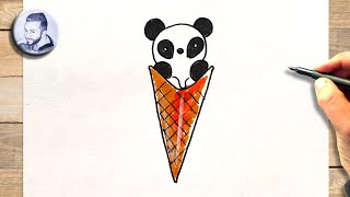 Comment Dessiner Une Glace Panda