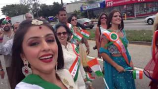 Bobby K. Kalotee dancing with Aarti Chabria and Chelsea Cooley Miss USA