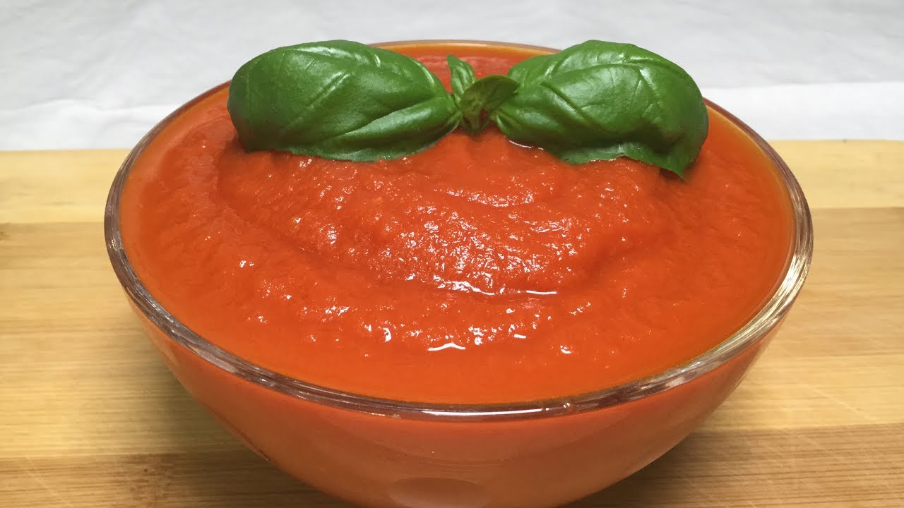 Salsa de Tomate, Receta Clásica Italiana original - YouTube
