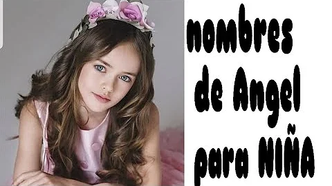 ¿Puede Ángel ser un nombre de chica?