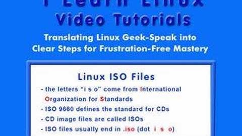 Linux ISO Files, ISO Standard & Downloading Linux ISO Files