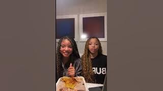 Ungodly Tea Time (10/20/2022) - Chloe x Halle Instagram Live