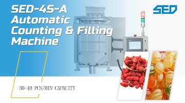 High-Speed Accurate Counting Machine for Tablets, Capsules, Nuts, and Seeds (SED PHARMA)