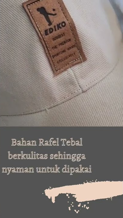 Iklan Topi Bahan Rafel