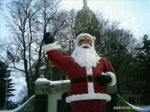 Mason Michigan at Christmas at Time - YouTube