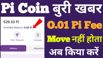 Available Balance 0.00 Pi | Pi Coin Move Problem | Insufficient Pi 0.01 | Pi Coin Move nahi ho raha