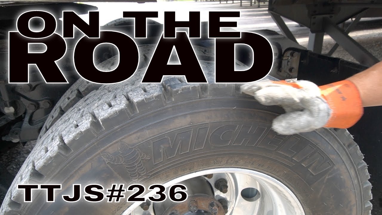 WHAT IS A OPEN SHOULDER TIRE? IT'S NOT THE ALIGNMENT THE TRUCKER