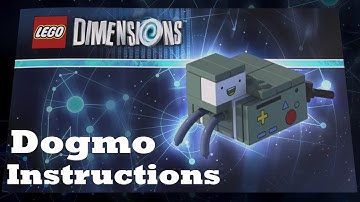 Lego Dimensions Adventure Time Team Pack! Dogmo Instructions!