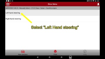 [LAUNCH X-431PRO/PRO3] Headlamp Coding Instructions, 2010 and 2011 Mercedes Benz E-series