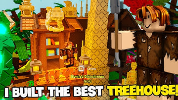 I Built a Treehouse in the Bone Blossom Tree in Grow a Garden!