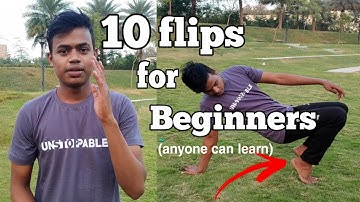 10 Basic flips and trick /anyone can learn (for beginners)/Full Explanation