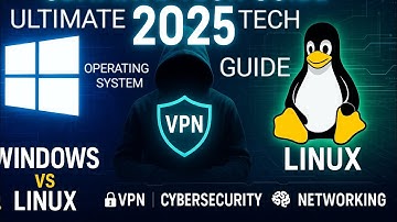 💻 Ultimate Guide to Operating Systems, Networking & Cybersecurity (2025) | Windows vs Linux , more