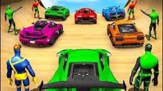 mega, ramp,car,Satta,games, सुपर हीरो मेगा रैंप कार गेम्स Android, game play screenshot 5