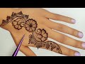 Stylish & Simple Mehendi Design | Back Hand Special