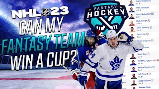 Can My ESPN Fantasy Hockey Team win a Cup in NHL 23?!
