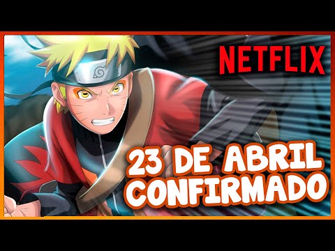 1° DE ABRIL) - NARUTO SHIPPUDEN DUBLADO GANHA TRAILER NA NETFLIX!!!! 