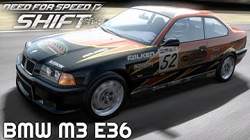 BMW M3 E36 - Laguna Seca [ NFS/Need for Speed: Shift | Gameplay ]
