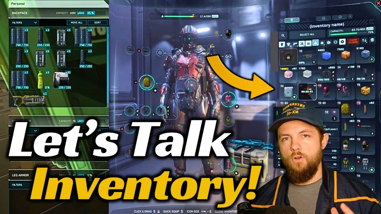 🚨Star Citizen Evocati Tech Preview: I Tested the NEW Inventory System - Honest Thoughts