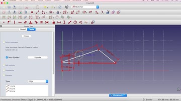2D Linkage Mechanism Simulator in Freecad
