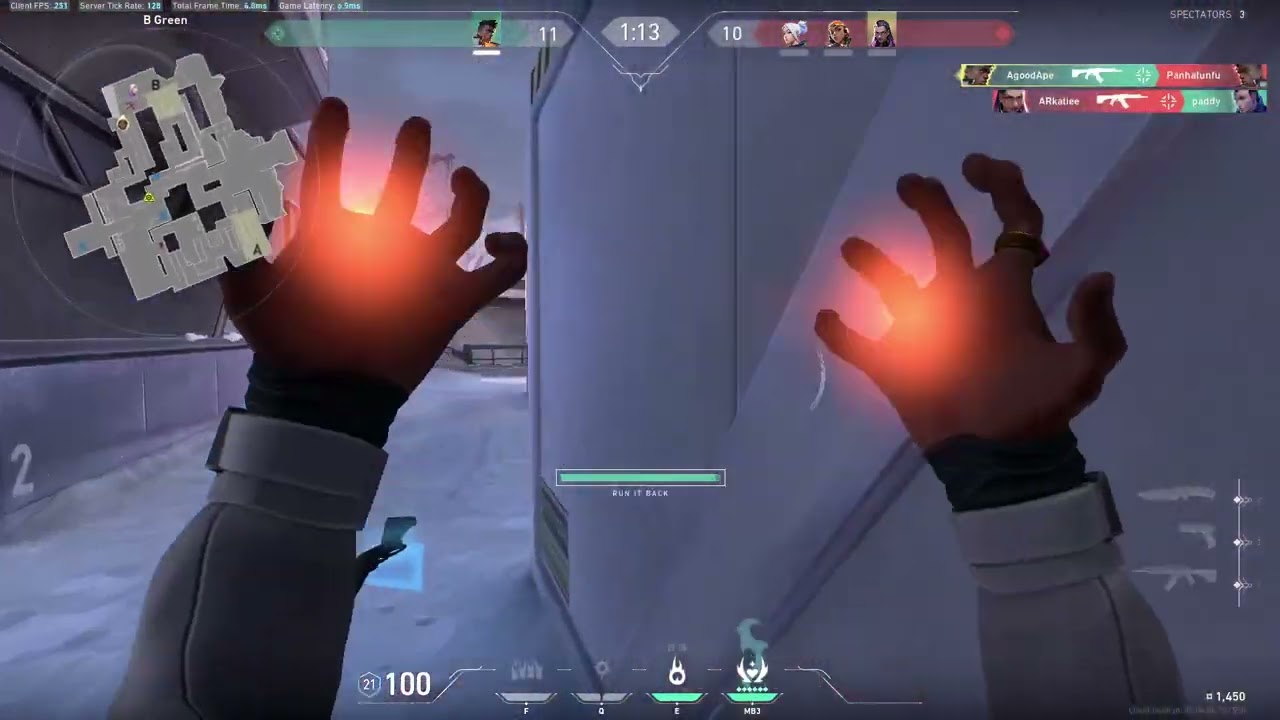 Phoenix ace on valorant :D