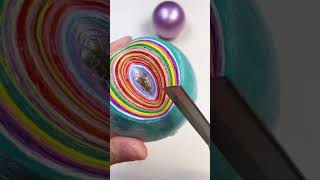 Oddly Satisfying Asmr Adhesive Tapeball Cutting #Asmr #Tapeball #Oddlysatisfying #Shorts