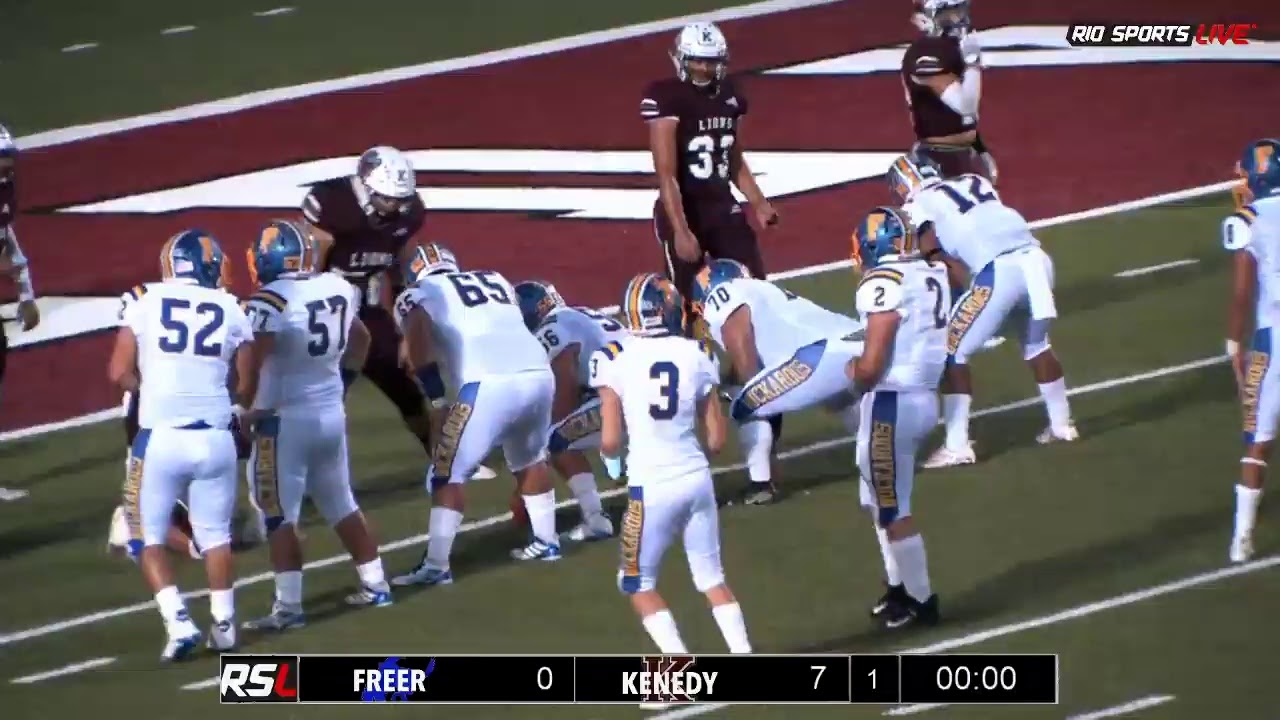 Freer at Kenedy Football 9 25 2020 YouTube