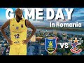 Pro basketball away game vlog in galati romania  travel gameday  film breakdown