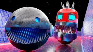 Pacman vs Robot Pacman vs Ghost Pacman - Pacman Adventures