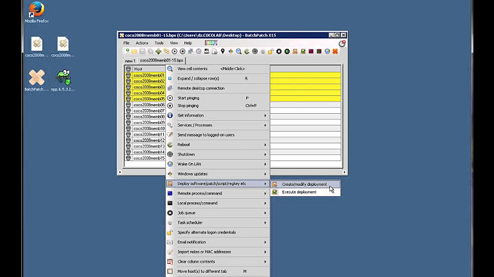 Deploying Software to Multiple Computers - BatchPatch Tutorial