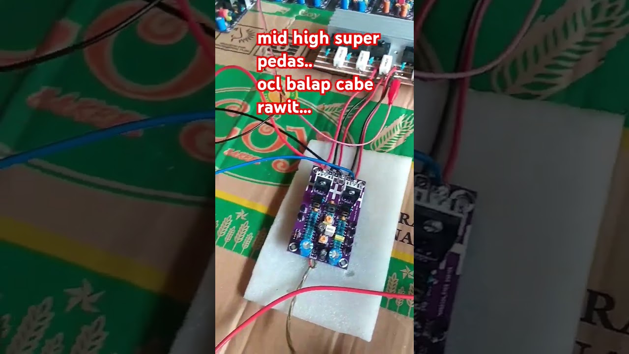 MIDLLE HIGH SUPER PEDAS OCL BALAP CABE RAWIT FULL MODIF 