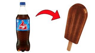 Thumbs Up cold drink se cola ice cream banana sikhen😋 new idea stick ice cream