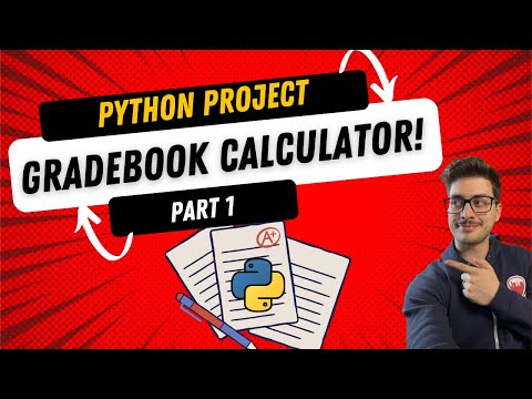 How to Make a Gradebook in Python - Great Beginner Python project!