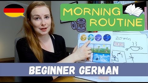 My Morning Routine │Pre-Beginner German